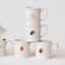 Hello Honey® 3.25" Eclectic Fauna Stoneware Mug Set